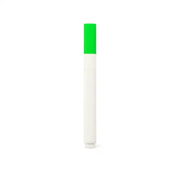 Textmarker aus PP mit matter Oberfläche – Ansicht 5