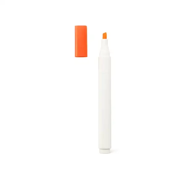 Textmarker aus PP mit matter Oberfläche – Ansicht 8