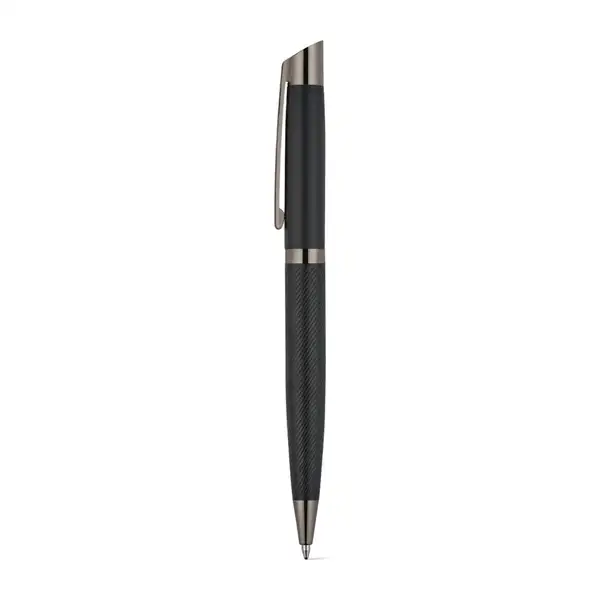 Set bestehend aus 1 Kugelschreiber und 1 Tintenroller aus Aluminium mit blauer Dokumental®-Tinte – Ansicht 3