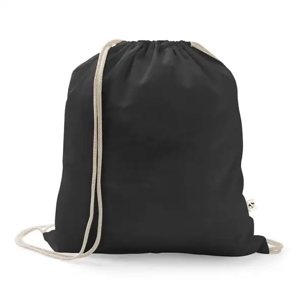 Rucksack aus recycelter Baumwolle (70%), Polyester (30% rPET) (150 g/m²) – Ansicht 2