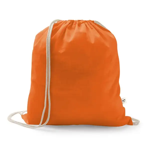 Rucksack aus recycelter Baumwolle (70%), Polyester (30% rPET) (150 g/m²) – Ansicht 8