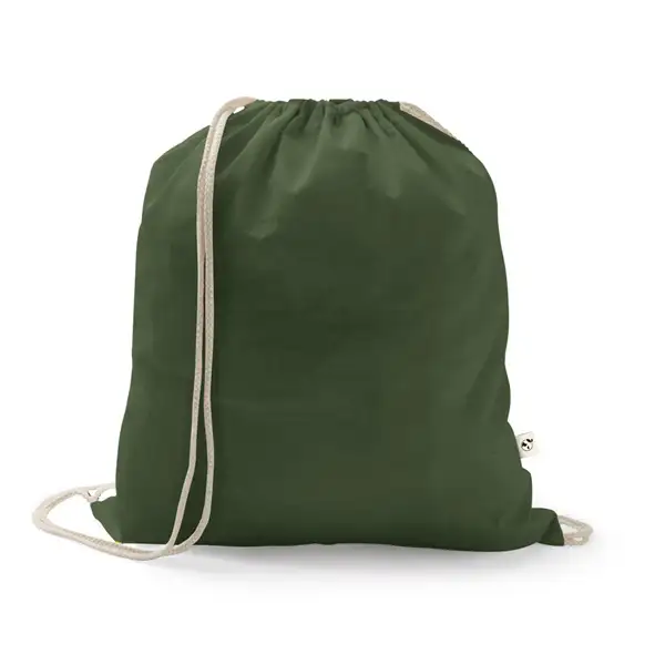 Rucksack aus recycelter Baumwolle (70%), Polyester (30% rPET) (150 g/m²) – Ansicht 10