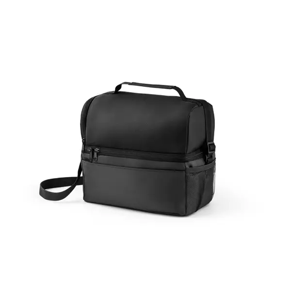 Kühltasche mit 8'5l Volumen aus 300D und 840D Jacquard – Werbeartikel mit Logo bedrucken
