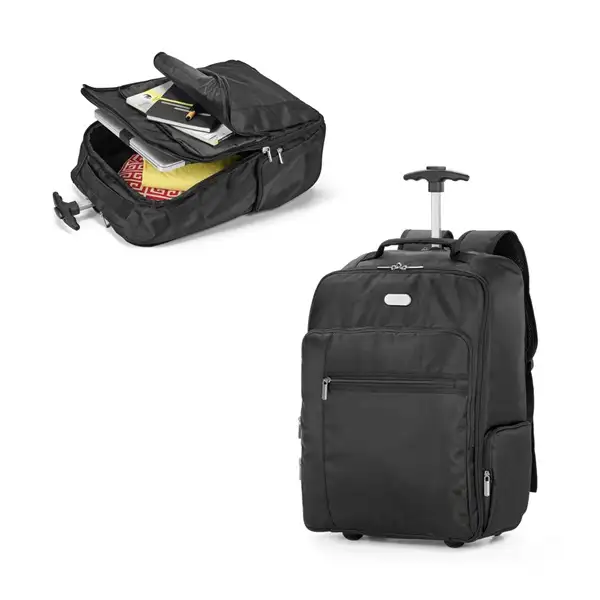 Laptop-Trolley-Rucksack 17" aus 1680D und 300D Polyester – Ansicht 7