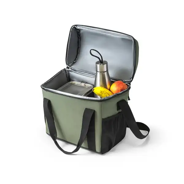 Gepolsterte Kühltasche aus recyceltem Polyester 600D Ripstop 11 L – Ansicht 12