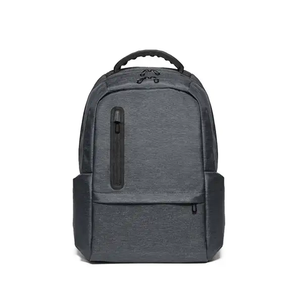 Wasserabweisender 2Tone-Laptop-Rucksack aus recyceltem Nylon mit 210D-Fach – Ansicht 11