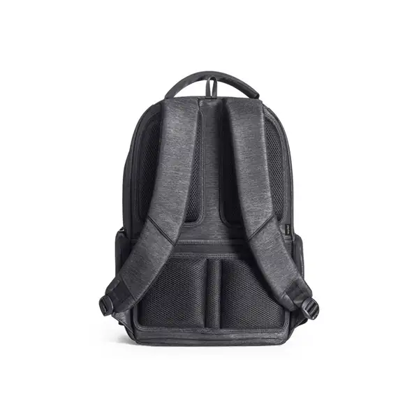 Wasserabweisender 2Tone-Laptop-Rucksack aus recyceltem Nylon mit 210D-Fach – Ansicht 12