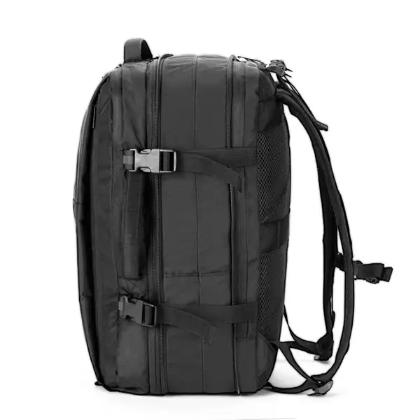 Hochverdichteter Reiserucksack aus recyceltem 600D-Polyester für 17.3"-Laptop – Ansicht 4