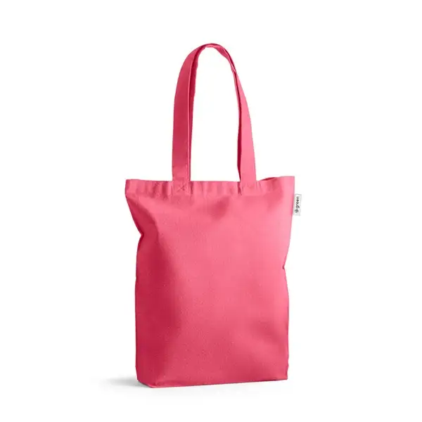 Tragetasche (220 g/ m²) aus Baumwolle (50%), recycelter Baumwolle (30%) und polyester (20% rPET) – Ansicht 1