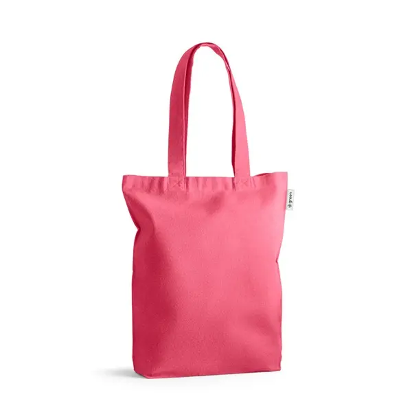 Tragetasche (220 g/ m²) aus Baumwolle (50%), recycelter Baumwolle (30%) und polyester (20% rPET) – Werbeartikel mit Logo bedrucken