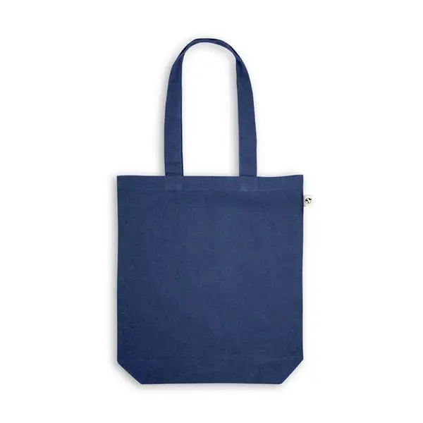 Tragetasche (220 g/ m²) aus Baumwolle (50%), recycelter Baumwolle (30%) und polyester (20% rPET) – Ansicht 6