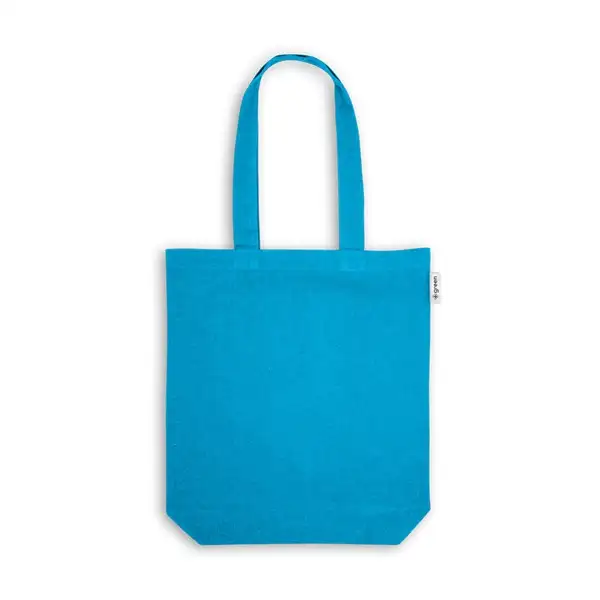 Tragetasche (220 g/ m²) aus Baumwolle (50%), recycelter Baumwolle (30%) und polyester (20% rPET) – Ansicht 12