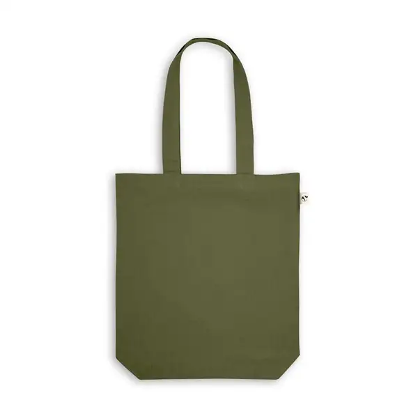 Tragetasche (220 g/ m²) aus Baumwolle (50%), recycelter Baumwolle (30%) und polyester (20% rPET) – Ansicht 17