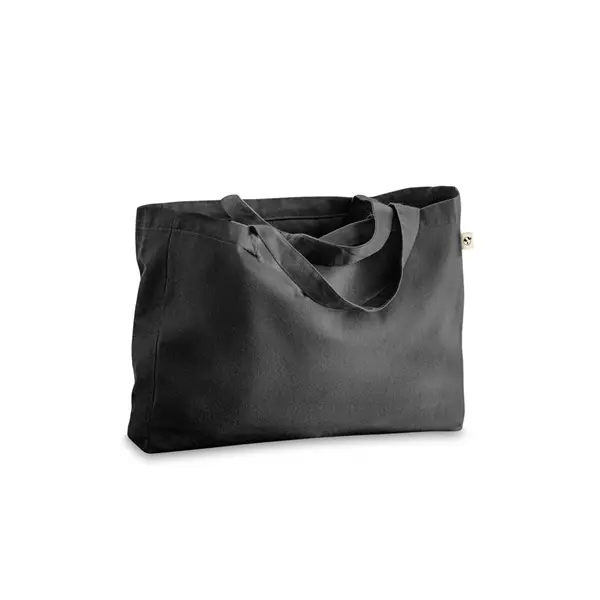 Tragetasche aus Baumwolle (50%), recycelter Baumwolle (30%) und polyester (20% rPET) (280 g/m²) – Werbeartikel mit Logo bedrucken