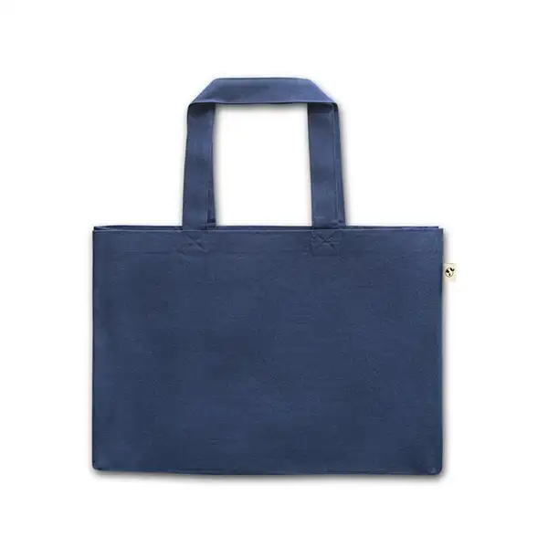 Tragetasche aus Baumwolle (50%), recycelter Baumwolle (30%) und polyester (20% rPET) (280 g/m²) – Ansicht 6