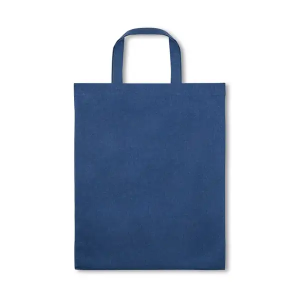 Faltbare Tasche aus Baumwolle (50%), receycelte Baumwolle (30%) und Polyester (20% rPET) (140 g/m²) – Ansicht 7