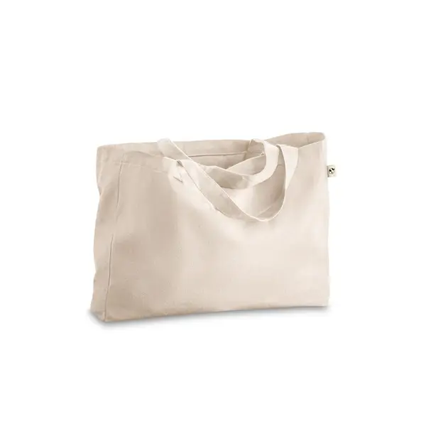 Tragetasche aus Baumwolle (50%), recycelter Baumwolle (30%) und polyester (20% rPET) (280 g/ m²) – Werbeartikel mit Logo bedrucken