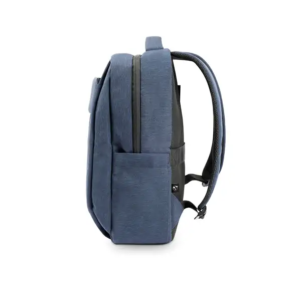 Gepolsterter Laptop-Rucksack aus 300D recyceltem hochdichtem Polyester und 210D recyceltem Polyesterfutter 15.6" – Ansicht 8