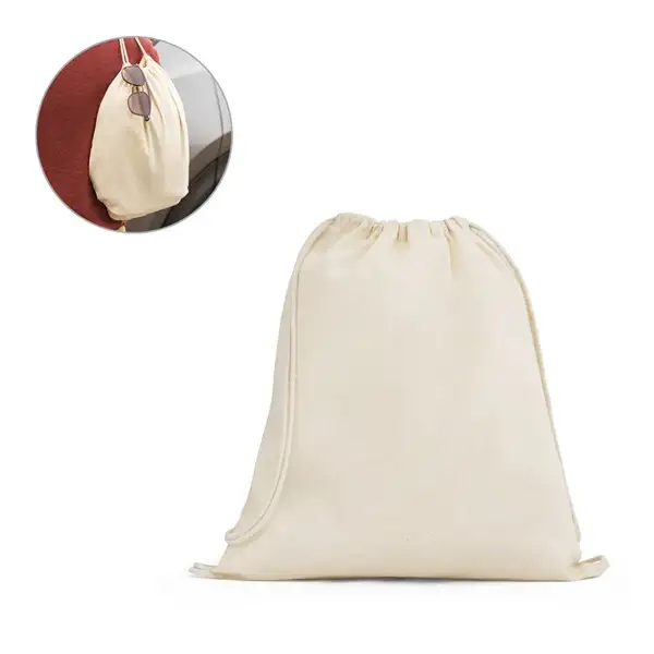 Turnbeutel aus 100% Baumwolle (140 g/m²) – Ansicht 2