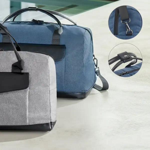 Reisetasche aus 600D Twill-Polyester und PU – Ansicht 8