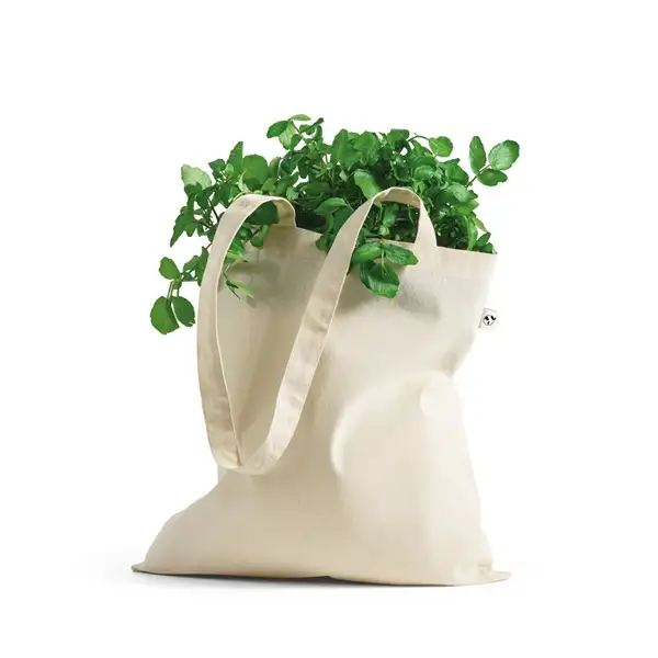 Tasche aus 100% organische Bauwolle (140 g/m²) – Ansicht 2