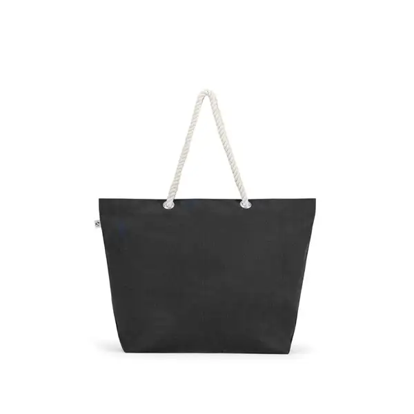 Strandtasche aus recycelter Baumwolle (70 %) und recyceltem Polyester (30 %) (220 g/m²) – Ansicht 2
