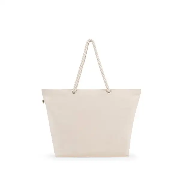 Strandtasche aus recycelter Baumwolle (70 %) und recyceltem Polyester (30 %) (220 g/m²) – Ansicht 8