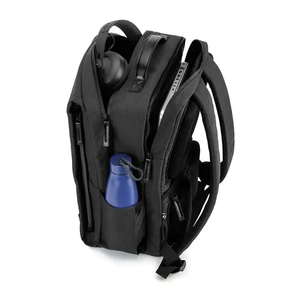 Laptop-Rucksack (17") aus hochdichtem 600D-Recycling-Polyester (20L) – Ansicht 14