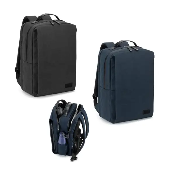 Laptop-Rucksack (17") aus hochdichtem 600D-Recycling-Polyester (20L) – Ansicht 15