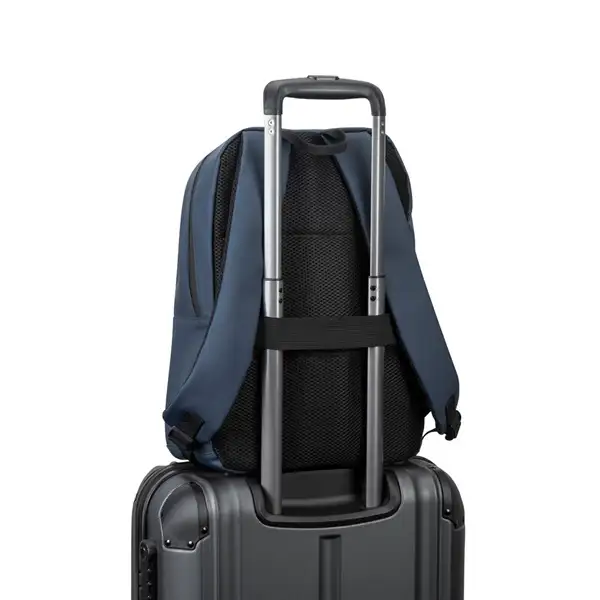 Laptop-Rucksack (16") aus PU mit wasserabweisenden Reißverschlüssen – Ansicht 12