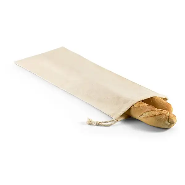 Brotbeutel aus 100% Baumwolle (100 g/m²) – Ansicht 1