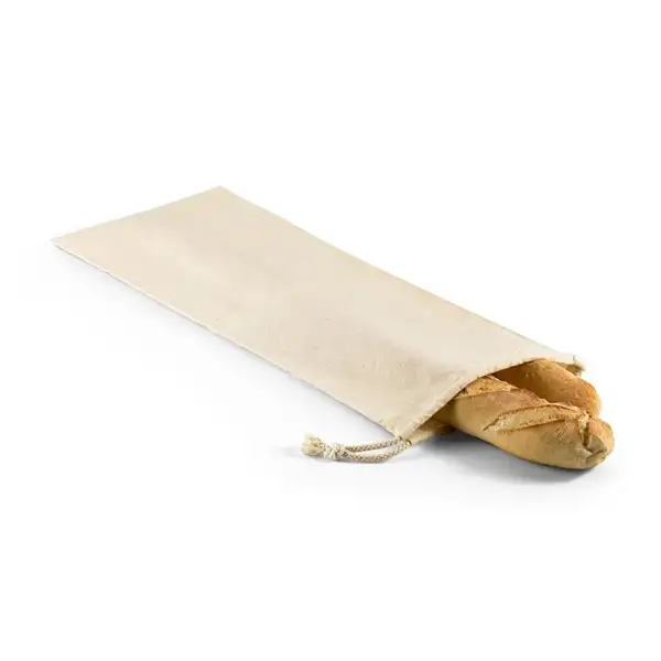Brotbeutel aus 100% Baumwolle (100 g/m²) – Ansicht 2