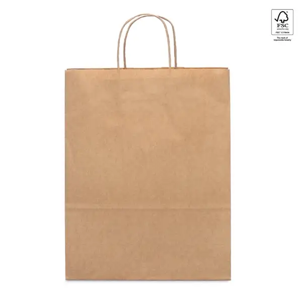 Tragetasche aus Kraftpapier (115 g/m²) – Ansicht 2