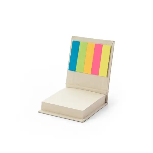 Büroset 2-in-1- aus 100 % Recyclingpapier mit 6 Haftnotizblöcken – Ansicht 3