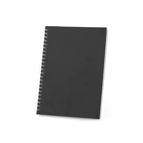 Notizblock A5 mit flexiblem Cover, hergestellt aus 100 % Recyclingpapier – Ansicht 1