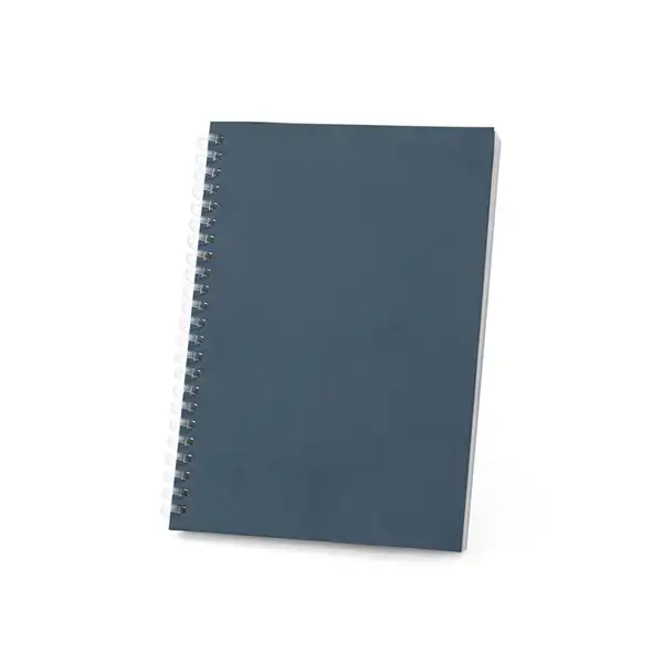 Notizblock A5 mit flexiblem Cover, hergestellt aus 100 % Recyclingpapier – Ansicht 4