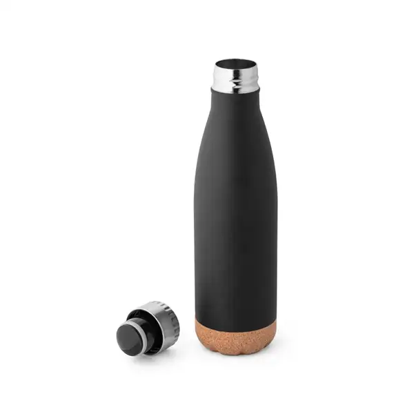 Thermosflasche aus Edelstahl und Korkboden, 560 ml – Ansicht 2