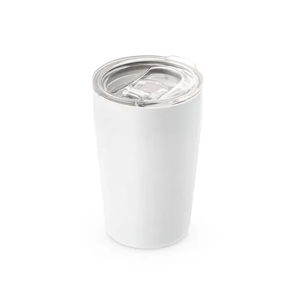 Reisebecher (Sublimation) aus Edelstahl 380 ml – Werbeartikel mit Logo bedrucken