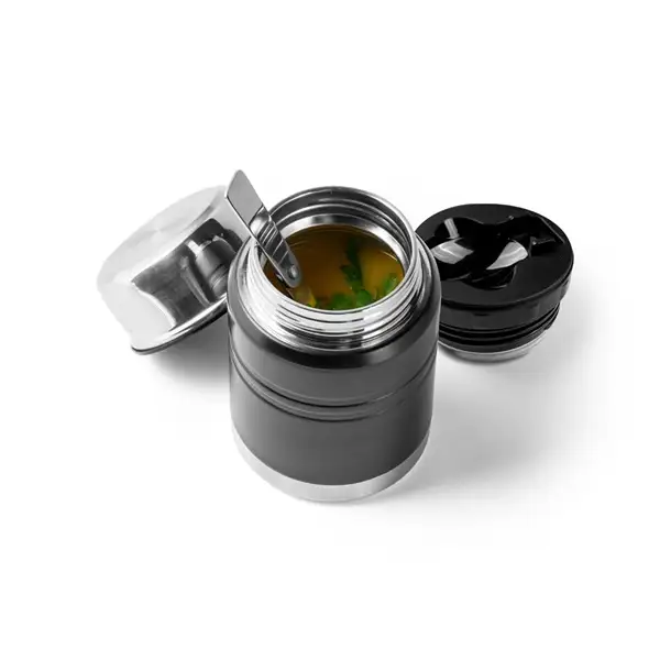 Isolierbehälter für Essen aus Edelstahl 550ml – Ansicht 5
