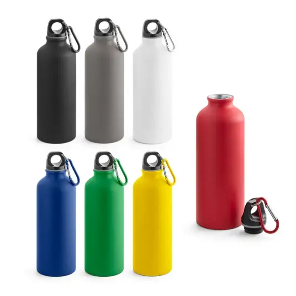 Aluminiumflasche mit Karabiner 540 ml – Ansicht 11