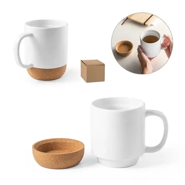 Keramikbecher mit Sublimationsbeschichtung 390 ml – Ansicht 5