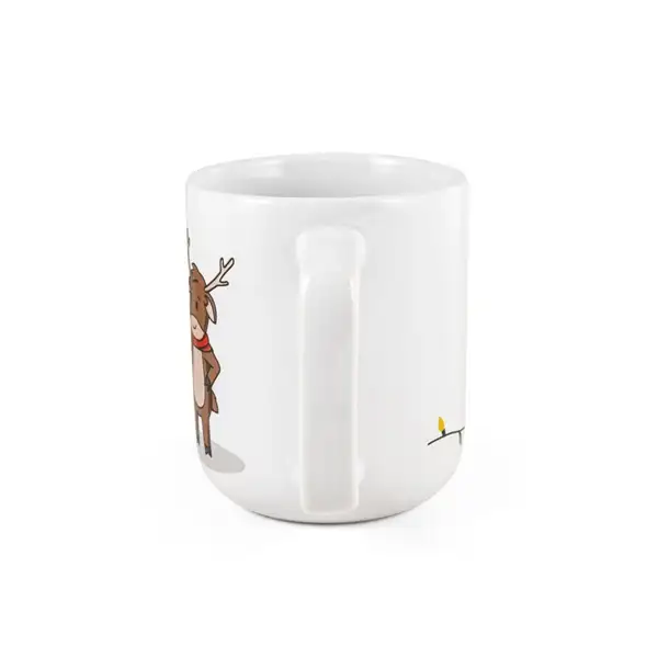 Becher mit Weihnachtsdruck 330 ml – Ansicht 4