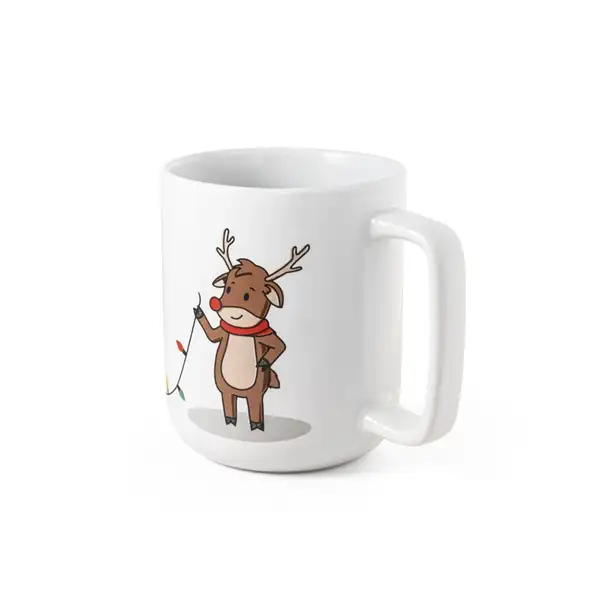 Becher mit Weihnachtsdruck 330 ml – Ansicht 1