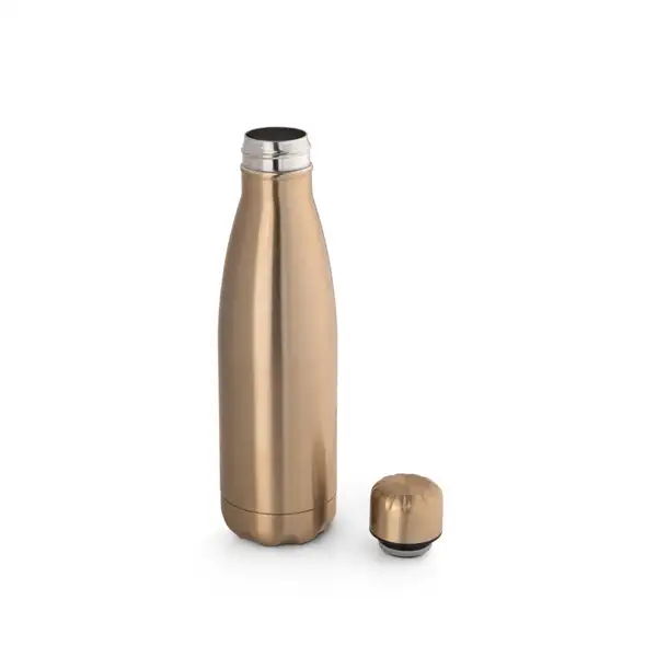 Edelstahlflasche 510 mL mit mattem Metallic-Finish – Ansicht 2