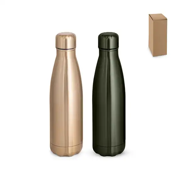 Edelstahlflasche 510 mL mit mattem Metallic-Finish – Ansicht 4