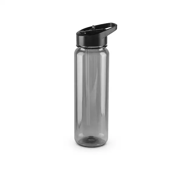Sportflasche (750ml) aus recyceltem PET (100% rPET) mit glänzender transluzenter Oberfläche – Ansicht 1