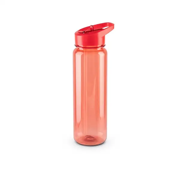 Sportflasche (750ml) aus recyceltem PET (100% rPET) mit glänzender transluzenter Oberfläche – Ansicht 3