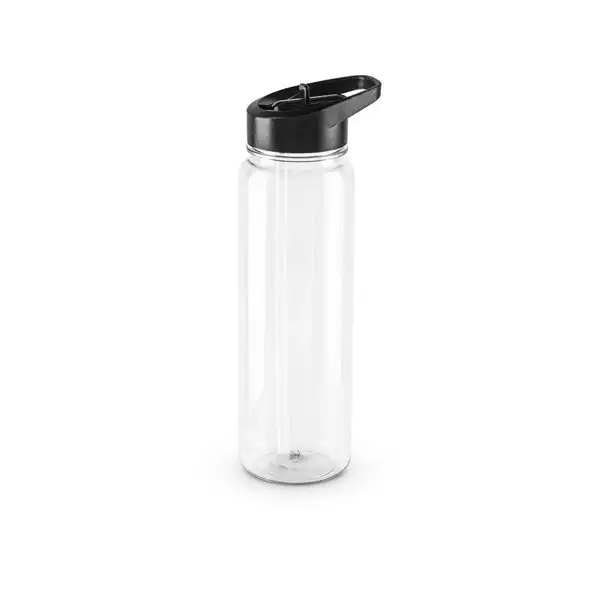 Sportflasche (750ml) aus recyceltem PET (100% rPET) mit glänzender transluzenter Oberfläche – Ansicht 6