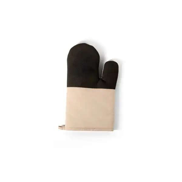 Ofenhandschuh aus 100 % Baumwolle mit Silikon auf einer Seite – Ansicht 14