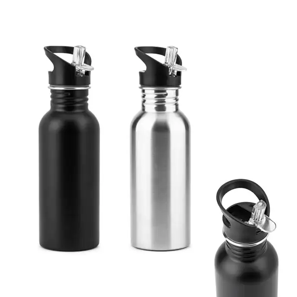 Edelstahlflasche mit einwandiger Ausführung – Ansicht 7